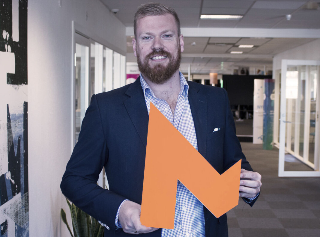 Markedssjef og partner Andreas Jensen i Maskineriet. Markedssjef og partner Andreas Jensen i Maskineriet.
