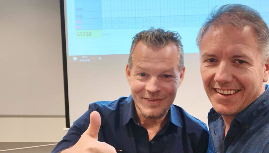 Øystein Vangsnes og Terje Bjørkhaug Øystein Vangsnes og Terje Bjørkhaug