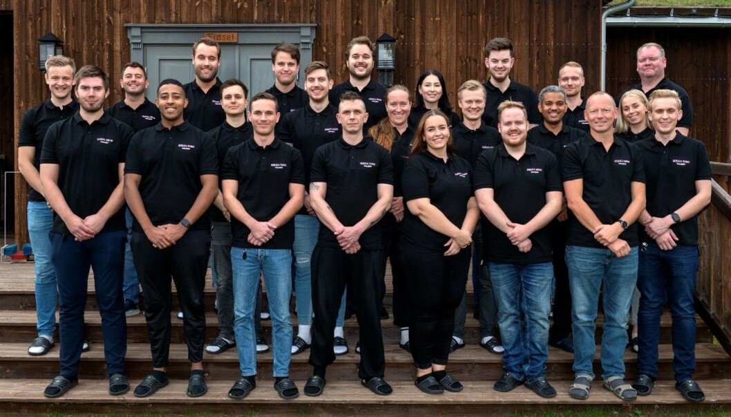 Dette er drøyt halvparten av de som deltar i REMA 1000 sitt talentprogram. Dette er drøyt halvparten av de som deltar i REMA 1000 sitt talentprogram.