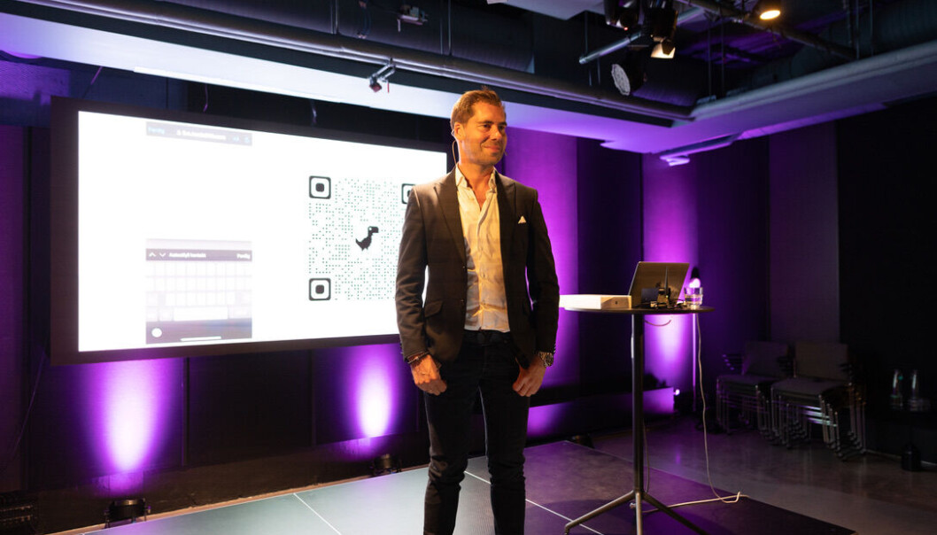 Ole-Arvid Liodden forklarer hvordan du kan doble nysalget på ShareX-konferansen. Ole-Arvid Liodden forklarer hvordan du kan doble nysalget på ShareX-konferansen.
