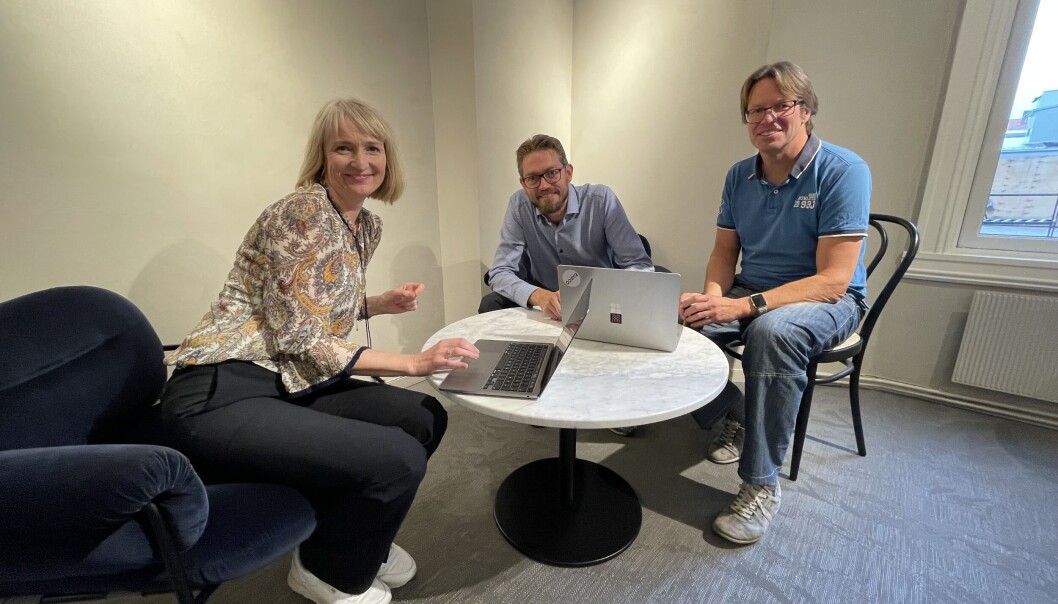 Fra venstre: B2B marketing specialist Benedikte Rehn, sammen med byråsjef Bjørn Unnersaker og leder for Content & PR, Leif Håvar Kvande. Fra venstre: B2B marketing specialist Benedikte Rehn, sammen med byråsjef Bjørn Unnersaker og leder for Content & PR, Leif Håvar Kvande.