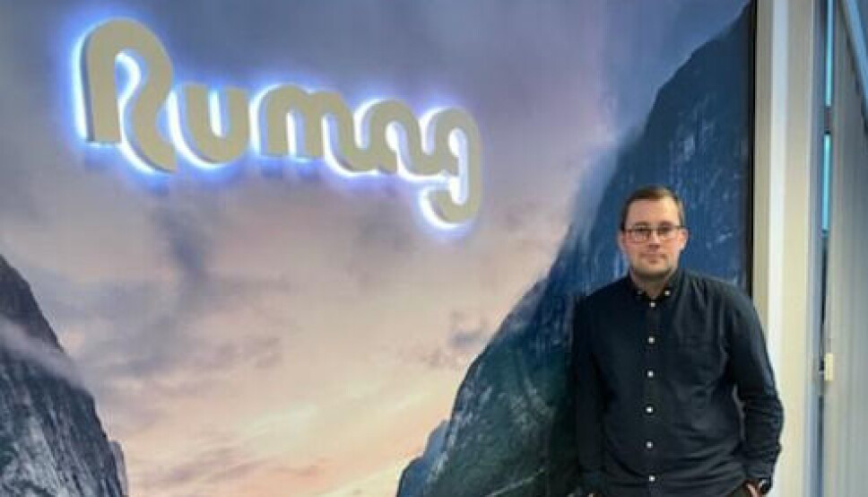 Christer Rasmussen er fornøyd med sin nye jobb i Rumag.