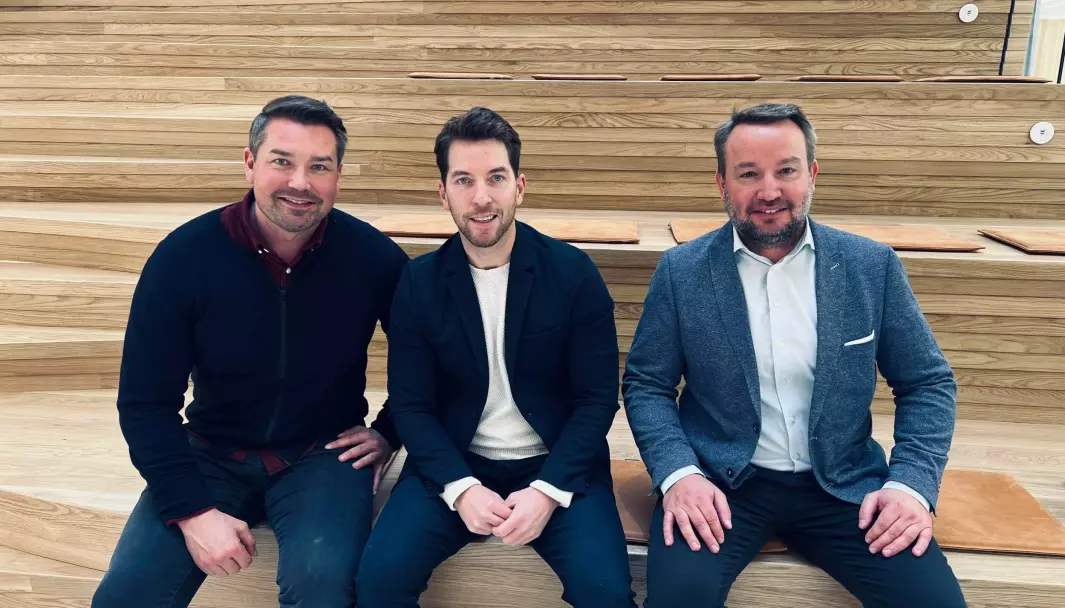 Disse tre ønsker å skjerpe egenskapene til ledere i bilbransjen. Fra venstre: Tommy Harland, Morten Ulriksen og Andreas Edvardsen.