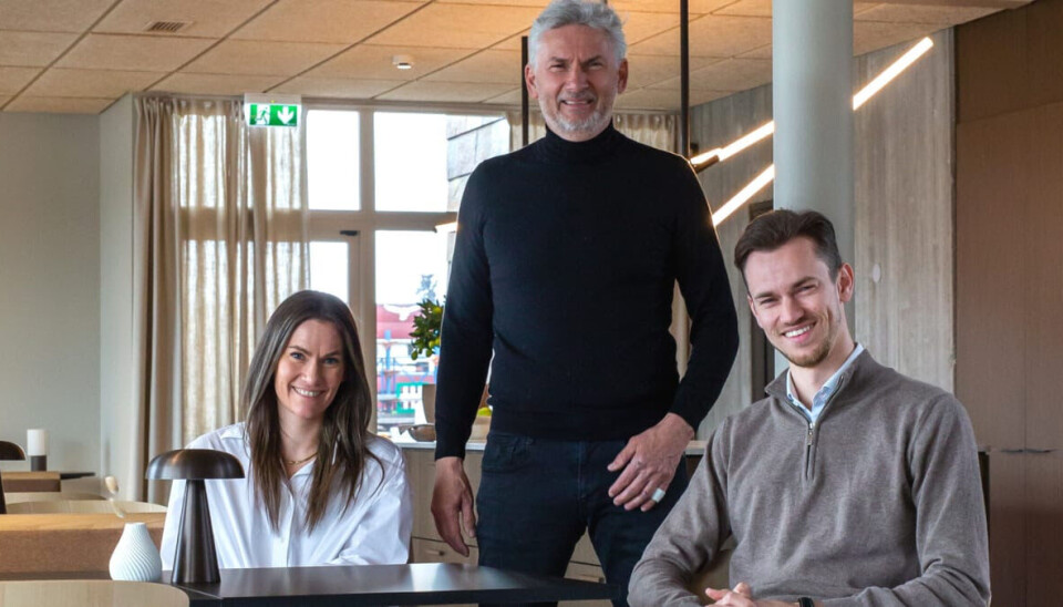 Familiebedriften består av datter Martine Aakre, far Peter Aakre og lillebror Sondre Aakre.