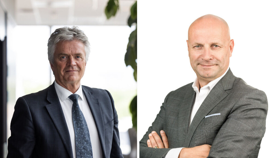 Per Erik Henriksen, senior rekrutteringsrådgiver i Randstad care og Per A Marum, hodejeger og partner i Panamera IMD.