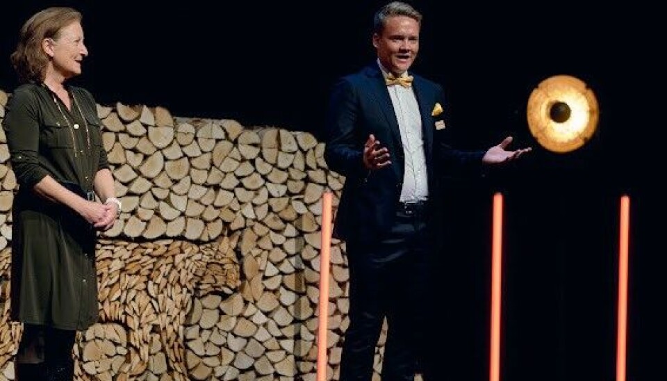 Christin Bøsterud administrerende direktør i EY og Christoffer Omberg administrerende direktør i Oslo Business Forum. Christin Bøsterud administrerende direktør i EY og Christoffer Omberg administrerende direktør i Oslo Business Forum.