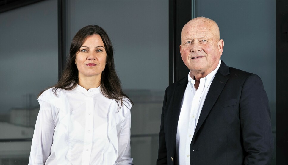 Hilde Norddal og Pål Eskås forteller at Amedia nå gjør endringer i måten de skal betjene annonsemarkedet på.