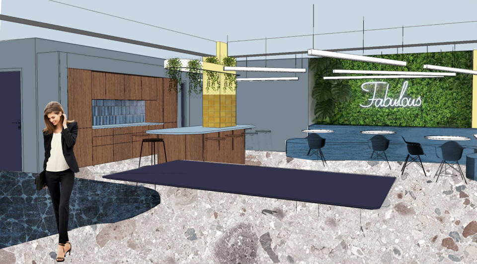 Illustrasjonsbilde av kontor