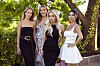 Disse er med i serien Girls of Oslo: Isabel Raad, Sofie Steen Isachsen, Nora Haukland og Anniken Jørgensen