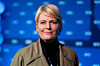 Vibeke Fürst Haugen under vårlanseringen til NRK i 2026.